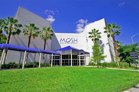 Mosh jacksonville - 6. MOSH - Museum of Science and History. Northeast Florida’s only science and history museum features interactive science, history, and innovation exhibits such as Health in Motion, Florida Naturalist, Space Science, and more. Kids under 5 can explore the super fun Kidspace play area. 7. Beaches Museum.